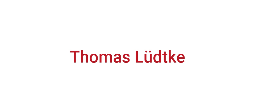 Thomas Lüdtke
