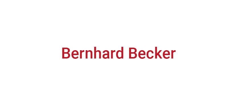 Bernhard Becker